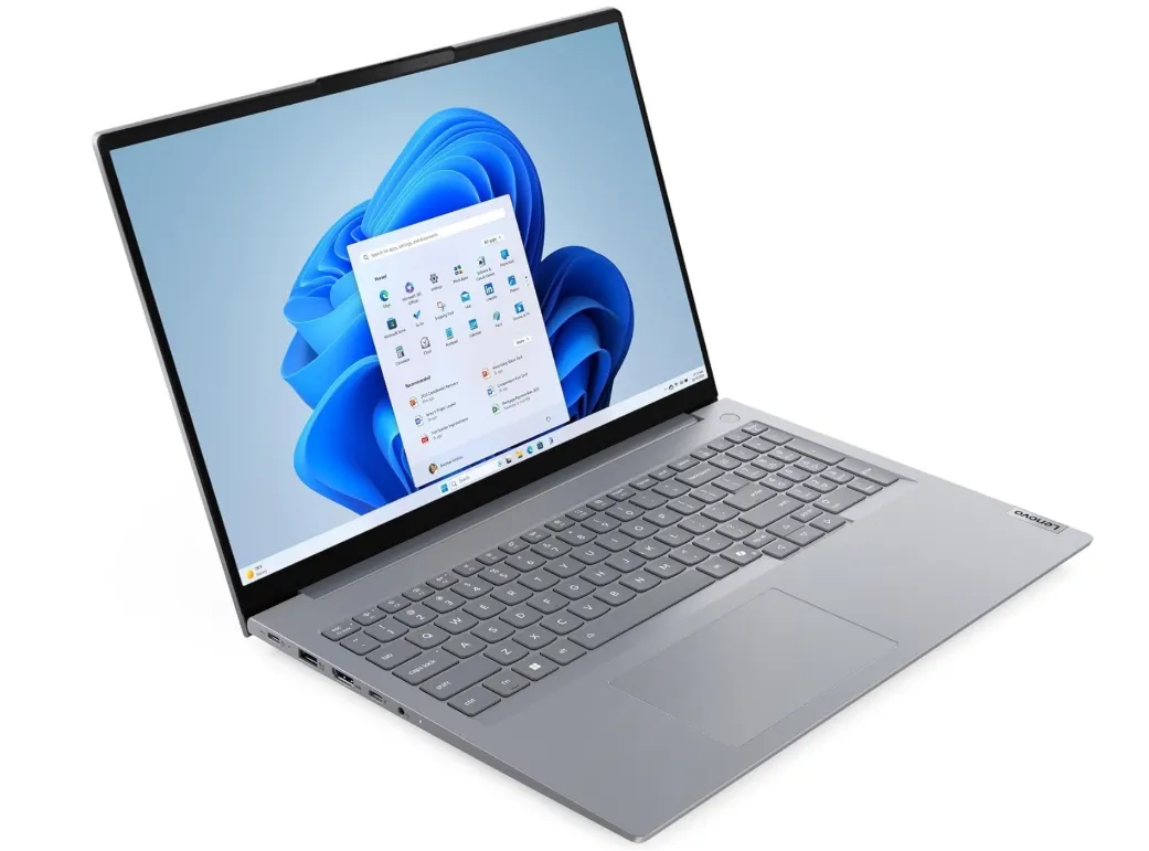Lenovo ThinkBook 16 Gen 8 Laptop, Intel Core Ultra 5 225U Processor, 8GB RAM, 512GB SSD, 16" WUXGA Display, DOS, Backlit English & Arabic Keyboard, Bag Included, 1 Year Warranty | 21SK002LGR