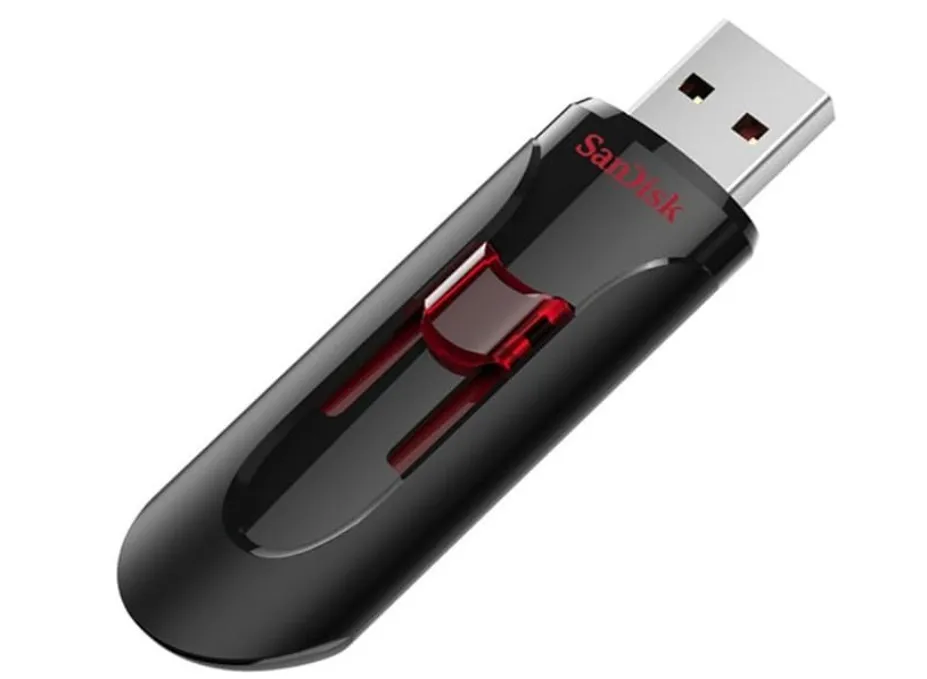 Sandisk 32 GB Cruzer Glide 3.0 Usb Type-A Connector Black, Sdcz600-032G-G35