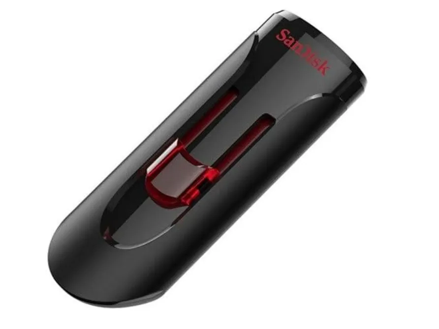 Sandisk 32 GB Cruzer Glide 3.0 Usb Type-A Connector Black, Sdcz600-032G-G35 3