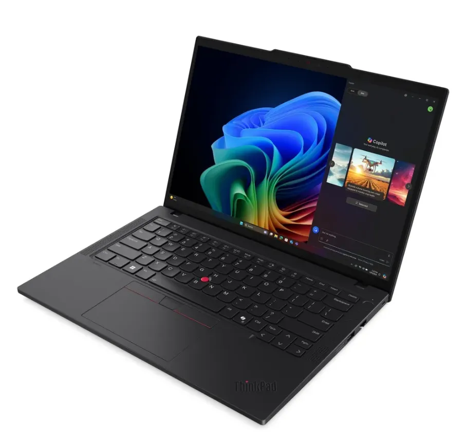 Lenovo ThinkPad T14 Gen 6 Laptop, Intel Core Ultra 5 228V, 32GB LPDDR5x RAM, 512GB SSD, 14" WUXGA Display, Windows 11 Pro, English & Arabic Backlit Keyboard, Black, 3-Year Warranty 3