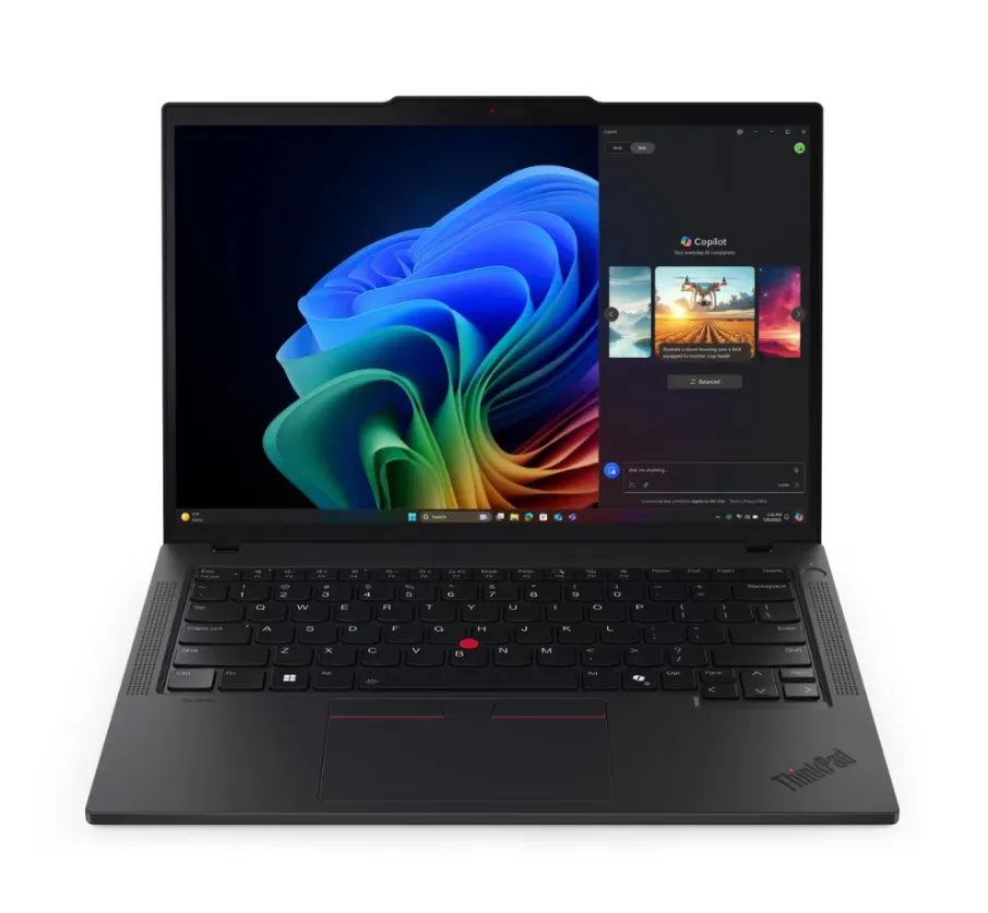 Lenovo ThinkPad T14 Gen 6 AI Business Laptop, Intel Core Ultra 7 258V, 32GB RAM, 512GB SSD, 14" WUXGA Display, Windows 11 Pro, English & Arabic Backlit Keyboard, Black, 3-Year Warranty