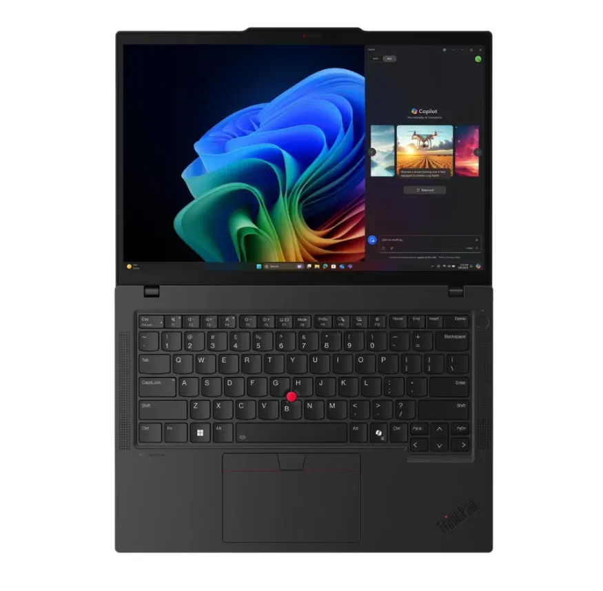 Lenovo ThinkPad T14 Gen 6 AI Business Laptop, Intel Core Ultra 7 258V, 32GB RAM, 512GB SSD, 14" WUXGA Display, Windows 11 Pro, English & Arabic Backlit Keyboard, Black, 3-Year Warranty 3