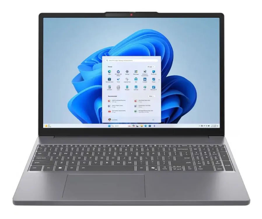 Lenovo IdeaPad Slim 3 15IRH10 Laptop, Intel Core i7-13620H Processor, 16 GB RAM, 512 GB SSD, 15.3" WUXGA Display, Windows 11 Home, Backlit English & Arabic Keyboard, Luna Grey, 1 Year Warranty | 83K10084AX