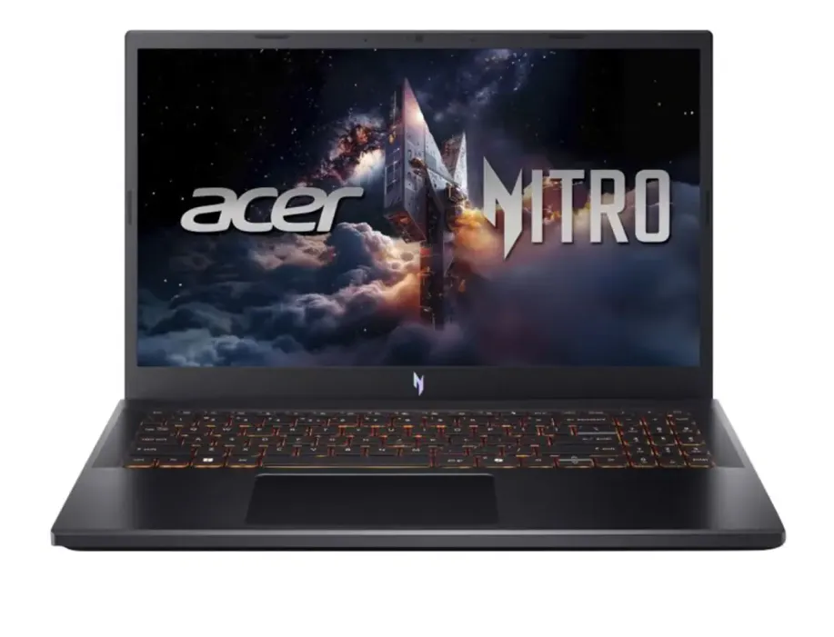 Acer Nitro V 15 Gaming Laptop, Intel Core i9-13900H Processor, 16GB RAM, 1TB SSD, 8GB NVIDIA GeForce RTX 5050 Graphics, 15.6" FHD 165Hz Display, Windows 11 Home, English & Arabic Backlit Keyboard, 1 Year Warranty | NH-QZ9EM-001