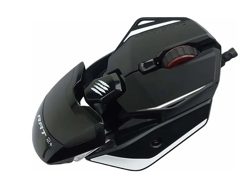 MadCatz R.A.T. 2+ Optical Gaming Mouse - Black | MR02MCINBL000-0 4