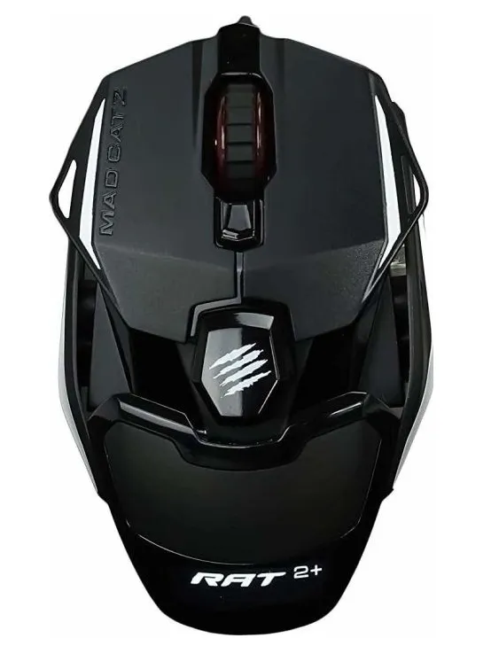 MadCatz R.A.T. 2+ Optical Gaming Mouse - Black | MR02MCINBL000-0 3