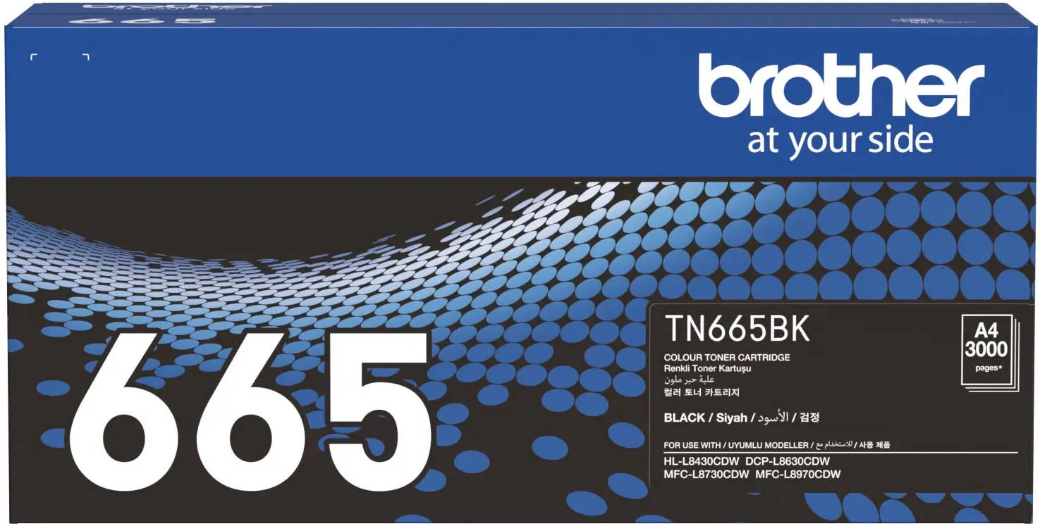 Brother TN-665M Magenta Toner Cartridge – Genuine Standard Yield Laser Toner – ~1,800 Pages