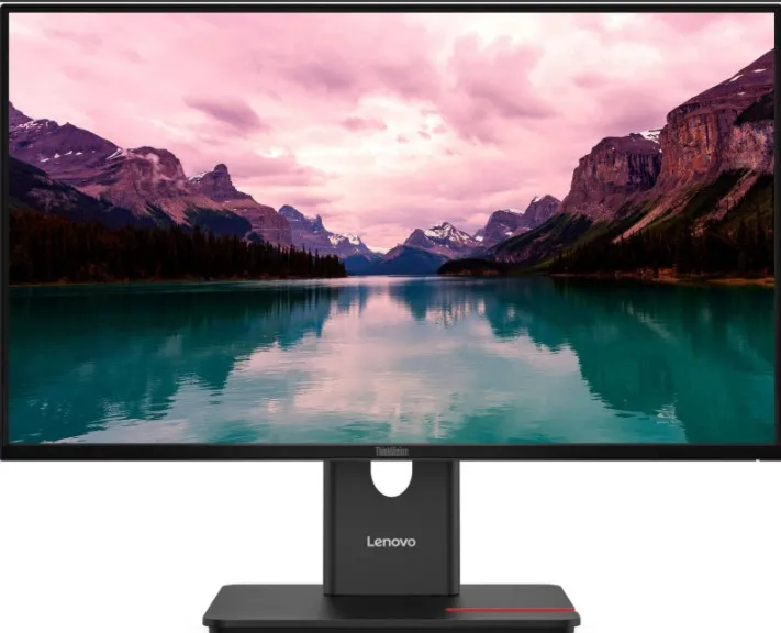 Lenovo ThinkVision T24-40 Monitor, 24" IPS Display, FHD Resolution, 120Hz Refresh Rate, 4ms Response Time, 16.7m Color Display, Flicker Free & Anti-Glare, Raven Black | 64A4MATXUK / 64A4MAT2AE