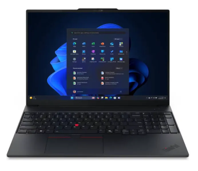 Lenovo ThinkPad E16 Gen 3 Intel Core Ultra 5 226V 16GB RAM 512GB SSD 16" WUXGA DOS English-Arabic Backlit Keyboard Black – 22AY0004GR