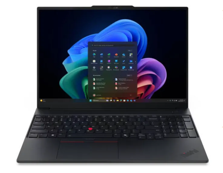 Lenovo ThinkPad E16 Gen 3 Intel Core Ultra 7 256V 16GB RAM 1TB SSD 16" WUXGA DOS English UK Keyboard Black with Bag – 22AY0005GP