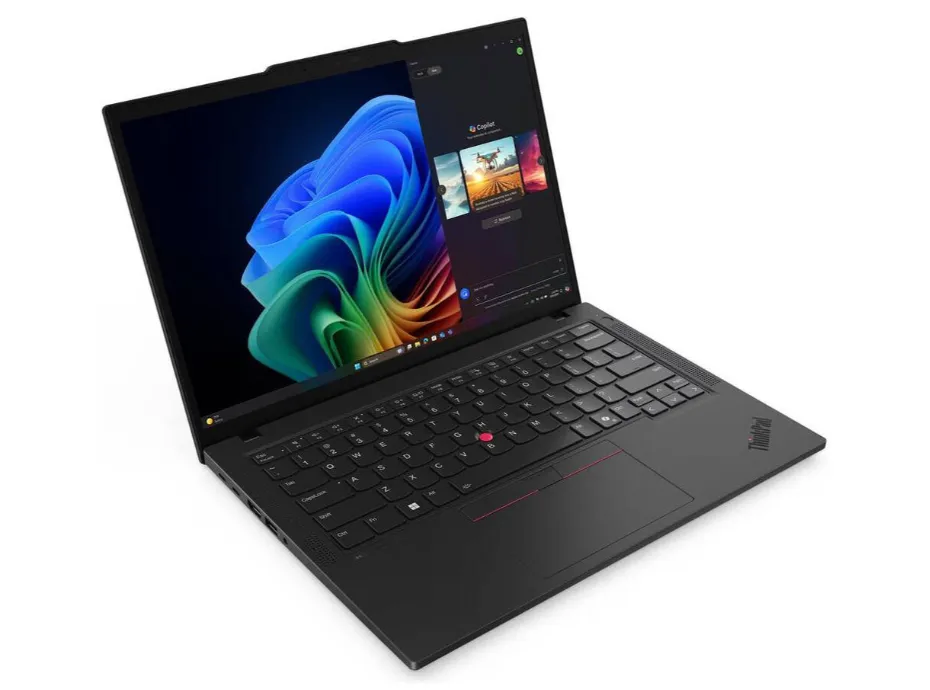Lenovo ThinkPad T14 Gen 6 Intel Core Ultra 7 255U 16GB RAM 512GB SSD 14" WUXGA Touch DOS English Keyboard Black – US Model 21QDS6DX00