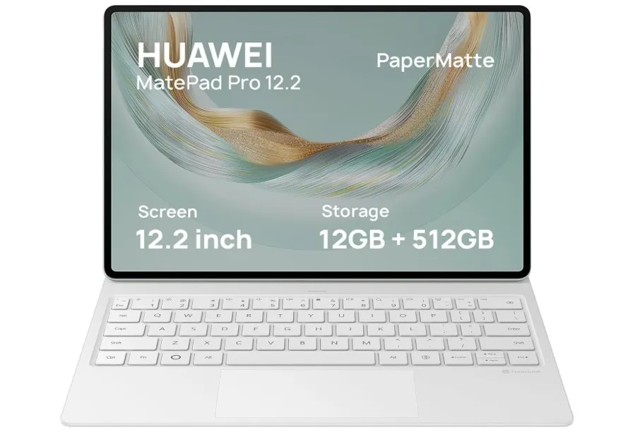 HUAWEI MatePad Pro 12.2-Inch PaperMatte Tendem OLED Tablet 12GB+512GB WiFi Inbox with Keyboard, Green (TDRA Version)