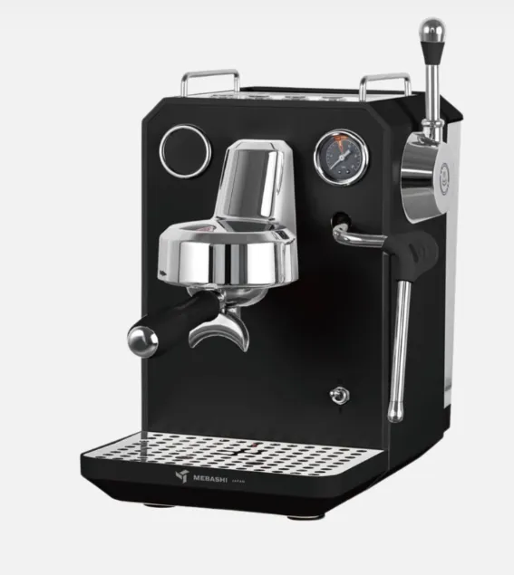 Mebashi ME-CCM2066 BLACK Commercial Coffee Machine, 15 Bar, 1.7L Water Tank, 1550–1850W, Black