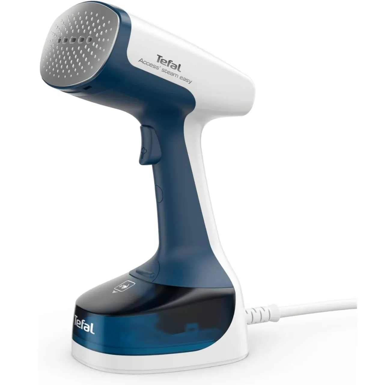 Tefal Access Steam Easy DT7130 Handheld Garment Steamer – 1400W, 0.15L Water Tank, Blue & White