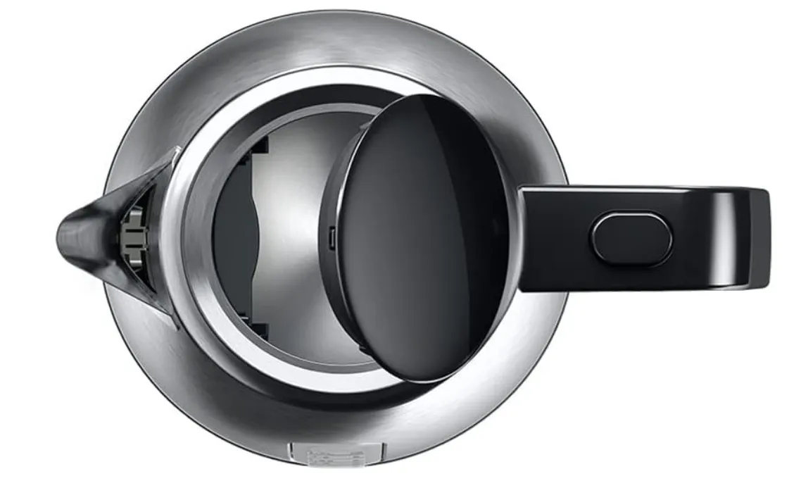 Braun WK 1500 BK PurShine Water kettle, 2200 Watts, 1.7L Capacity, Black, Stainless Steel
