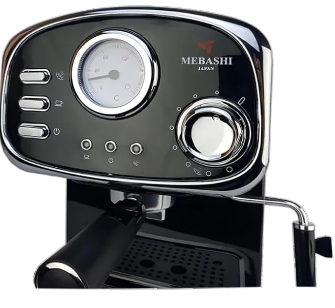 Mebashi ME-ECM2010 BLK Espresso Coffee Machine, 20 Bar, 1.5L, Black 2