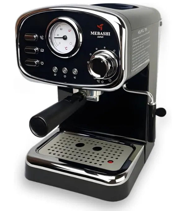 Mebashi ME-ECM2010 BLK Espresso Coffee Machine, 20 Bar, 1.5L, Black 3
