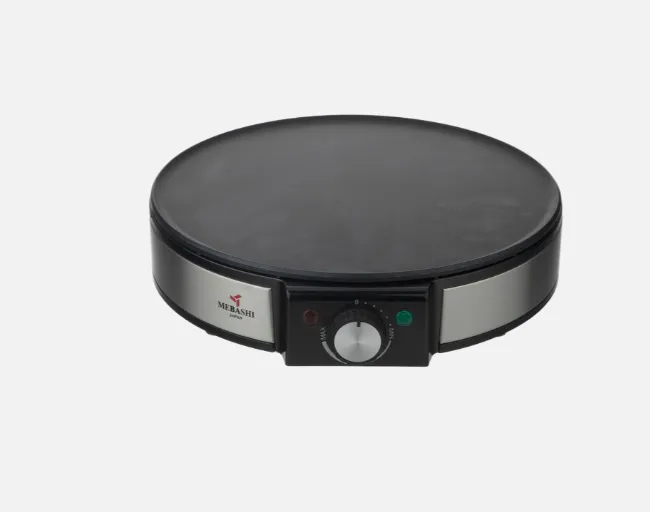 Mebashi ME-CRP334 Crepe Maker, 30cm, 1200W, Black