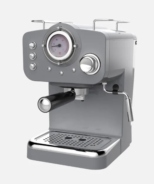Mebashi ME-ECM2009 GRY Espresso Coffee Machine, 20 Bar, 1.25L, Grey