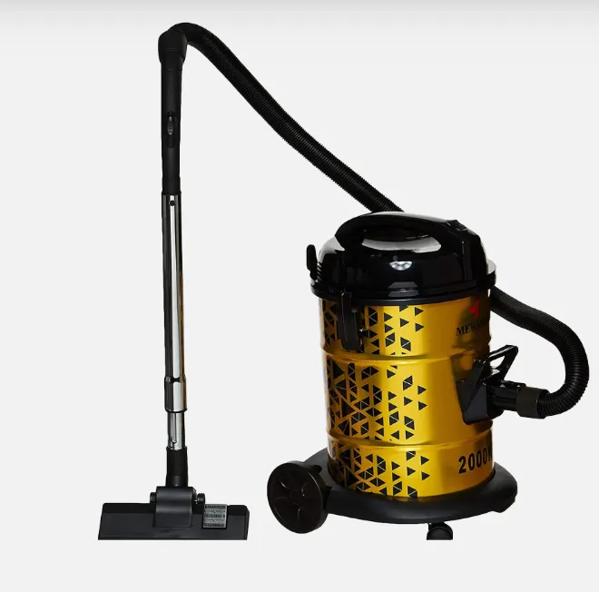 Mebashi ME-DVC1010 Drum Vacuum Cleaner, 25L, 2000W, Yellow/Black