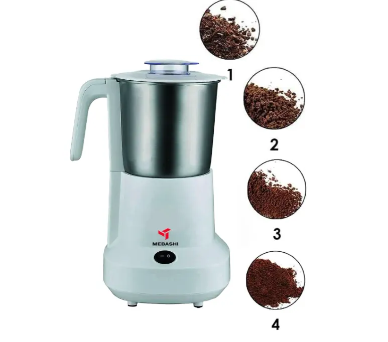 Mebashi ME-CG2280W Coffee Grinder, 400g, 450W, White