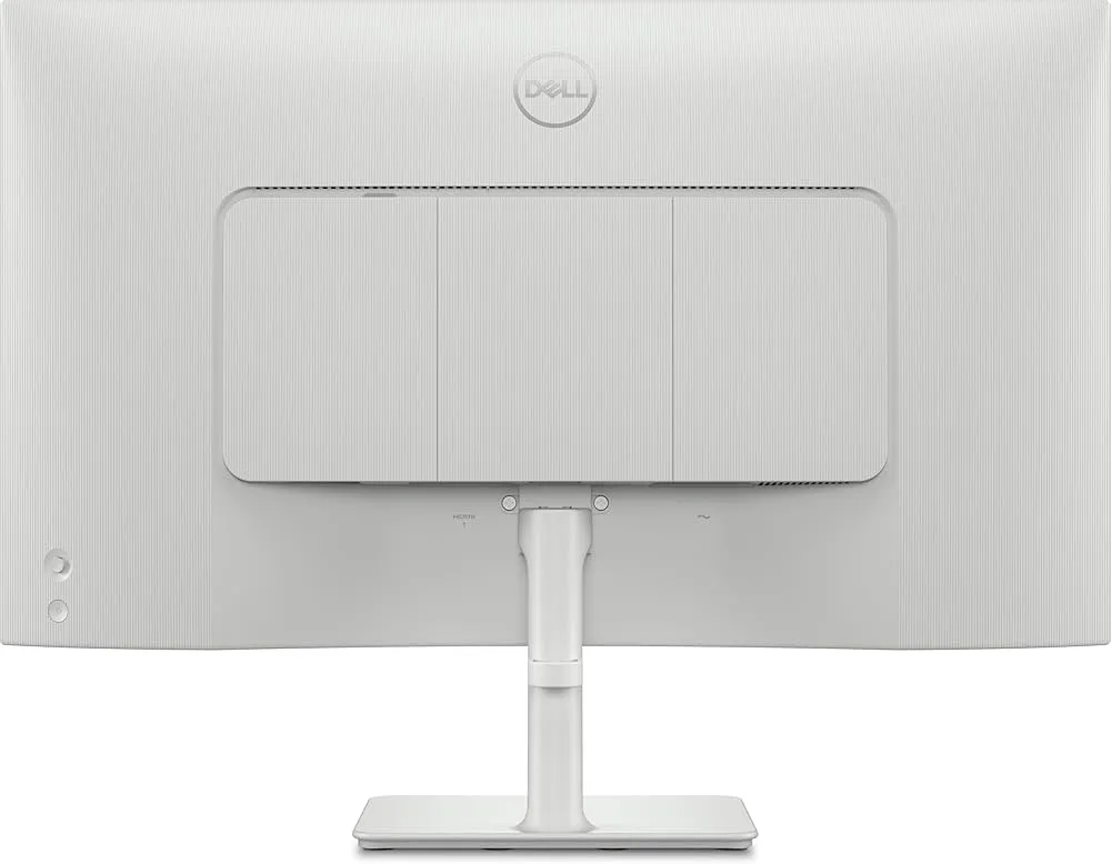 Dell S2725H 27" Full HD (1920x1080) Monitor, 100Hz, IPS, 4ms, 99% sRGB, Built-in Speakers, Ultra-thin Bezel, 2x HDMI, 3 Year Warranty, White