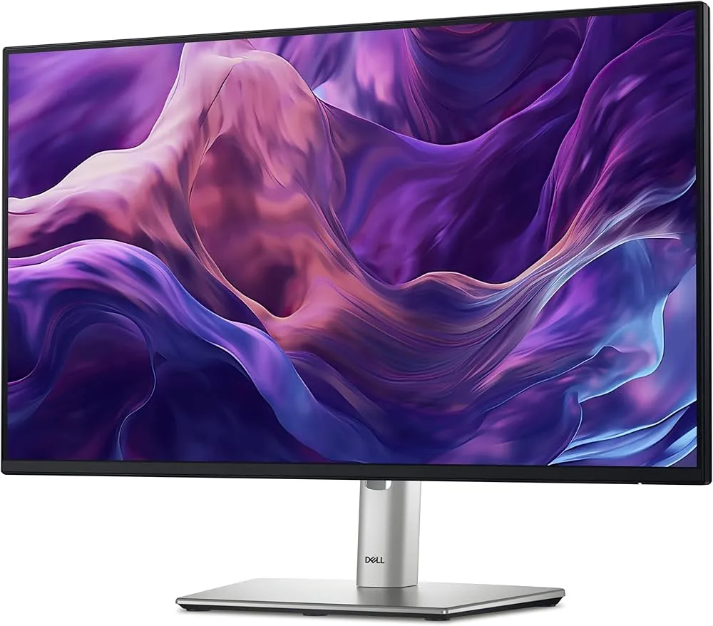 Dell P2425H 24" Full HD IPS Monitor 100Hz 5ms HDMI DisplayPort VGA USB Hub Height Adjustable Black 3-Year Limited Hardware Warranty 3