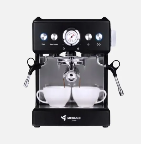 Mebashi ME-CCM2051 BLACK Commercial Coffee Machine, 2.1L, 20 Bar, 1350W, Black