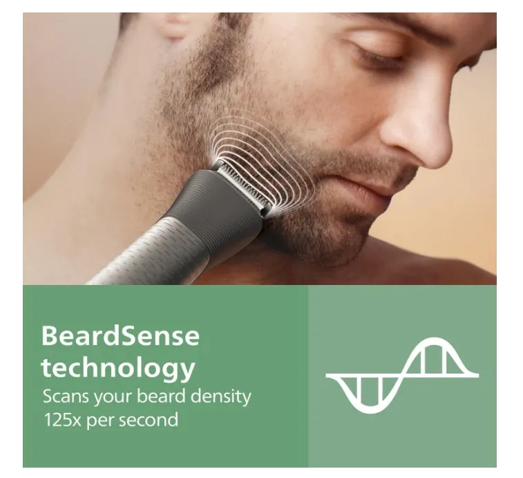 Philips India's No.1 Men's Trimmer | All-in-one Trimmer : Face,Head,Body | 13-in-1 Self sharpening Blade | Precision Trimming | Nose/Ear Trimmers | Showerproof I MG5942/15 3