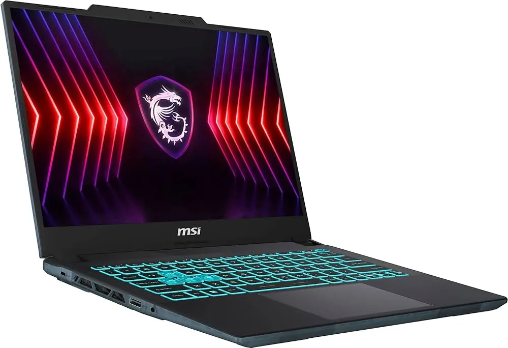 "MSI Cyborg 14"" Gaming Laptop, 1920 x 1200 Pixels 144Hz Screen, GeForce RTX 4060 8GB GDDR6, 13th Generation Intel i7-13620H 10 Cores, 16GB DDR5+1TB SSD, Wi-Fi 6, HDMI 2.1, HD Audio, Win10 Pro"