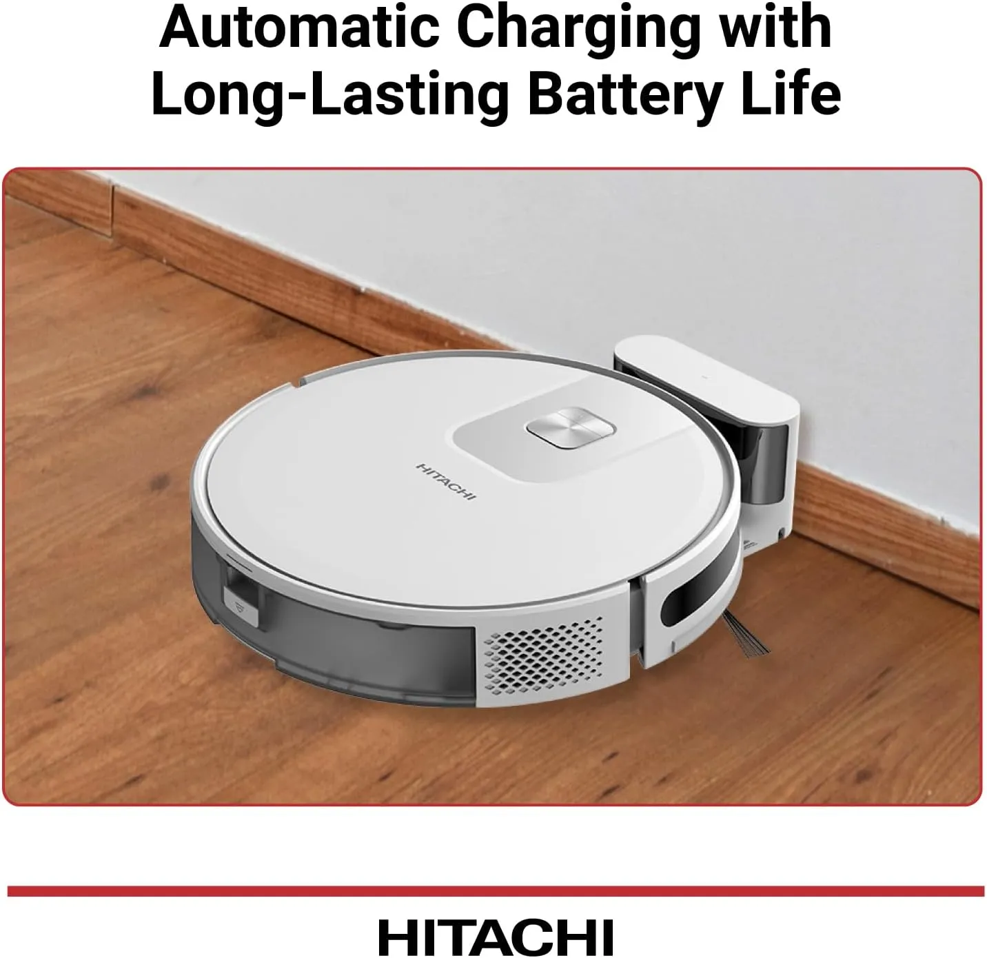 Robot Wet & Dry Vacuum Cleaner with WIFI Control, 2700Pa Strong Suction Power, Laser-Based LiDAR Navigation, Multi-Floor Mapping, Stair Safety, Max Runtime-Min-170,1 Year Warranty 2700 W RVX15N White