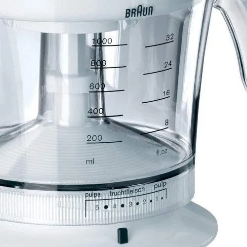 Braun Household Multiquick 3 MPZ9 Citrus Juicer Juicer (20 W, 1.4 kg) White 4