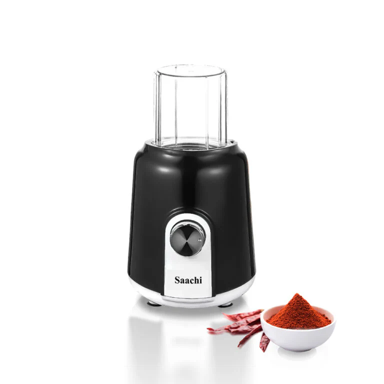 Saachi NL-BL-4416-BK 2-in-1 Blender & Grinder, 600W Low-Noise Motor, 1.5L PC Jar, 200ml Grinder, 2 Speeds with Pulse, Stainless-Steel Blade, Safety Lock & Overheat Protection – Black 3