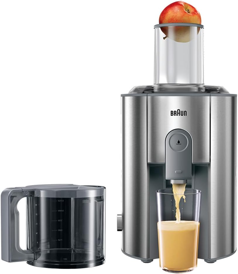 Braun Multiquick 7 Electric Juicer 1000W – J700 (Silver)