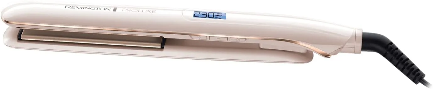 Remington PROluxe hair straightener S9100, with OPTIheat technology