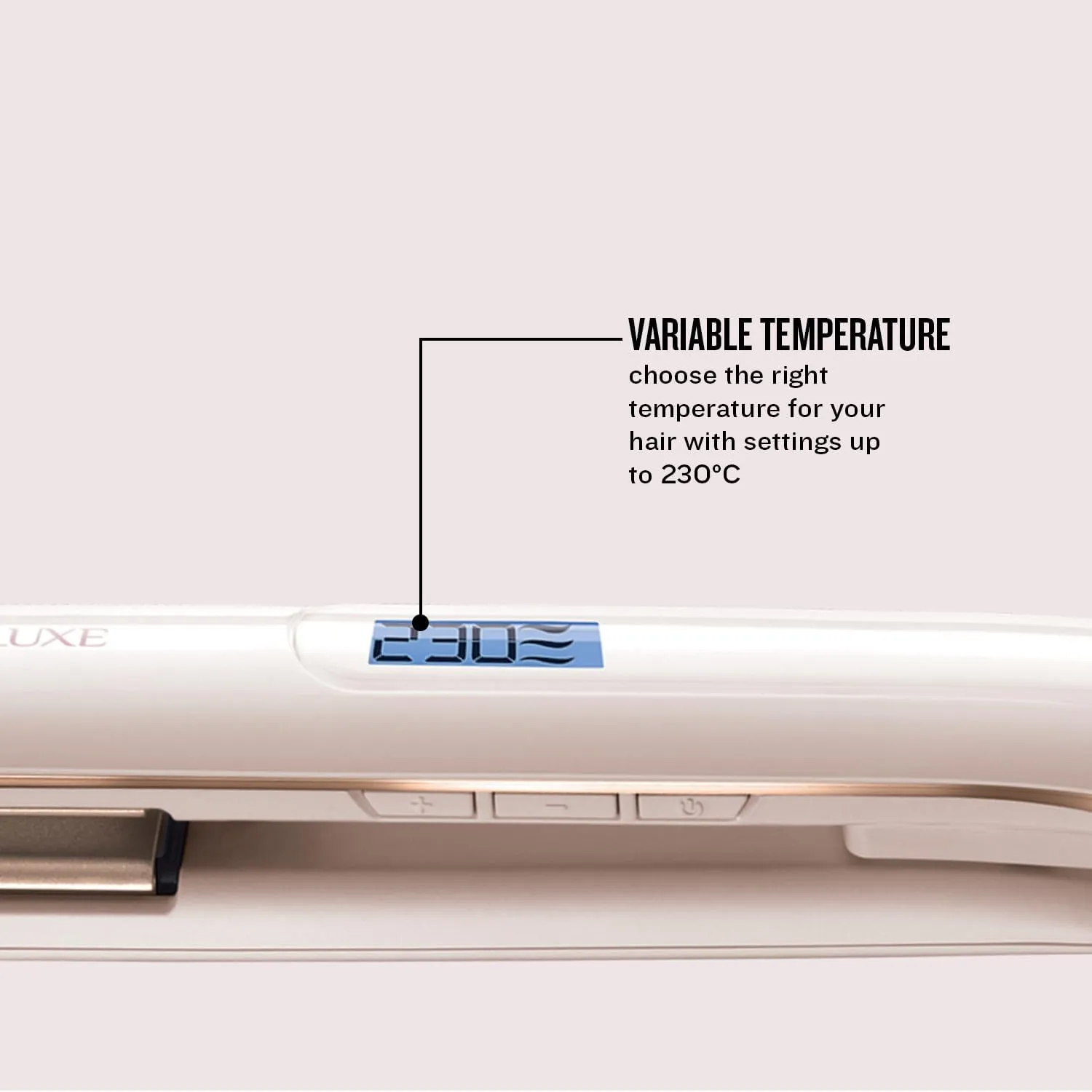 Remington PROluxe hair straightener S9100, with OPTIheat technology
