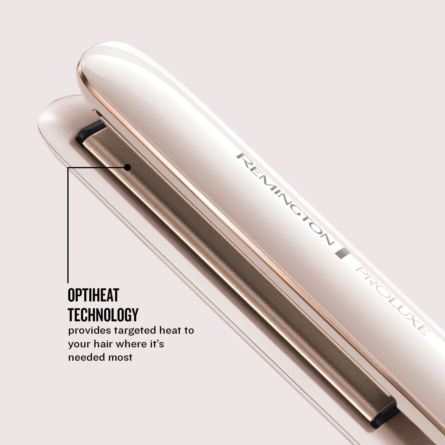 Remington PROluxe hair straightener S9100, with OPTIheat technology 3