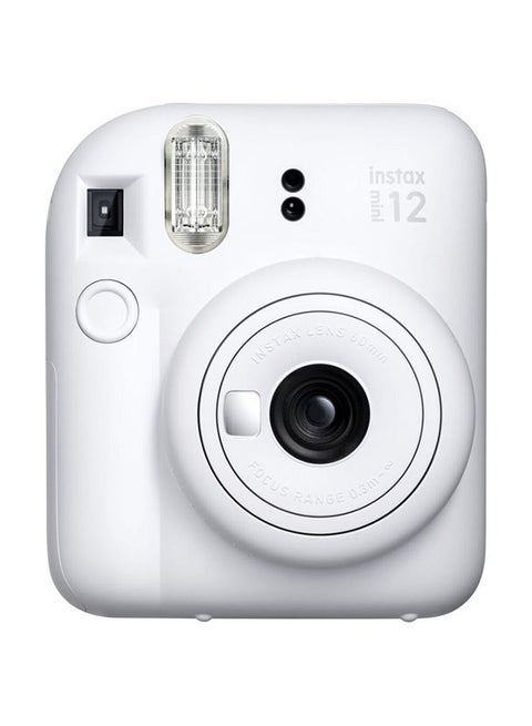 FUJIFILM Instax Mini 12 Instant Camera (Clay White)