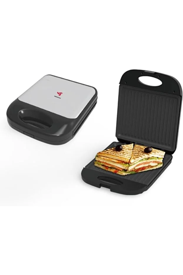 Mebashi ME-GT198B4 Sandwich Grill & Toaster, 4-Slice, 1400W, Black 2