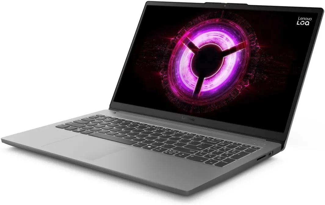 Lenovo LOQ 15ARP10E, 15.6" FHD 144Hz Gaming Laptop, AMD Ryzen 7 7735HS, RTX 4050 6GB, 16GB DDR5, 512GB SSD, Windows 11, Luna Grey