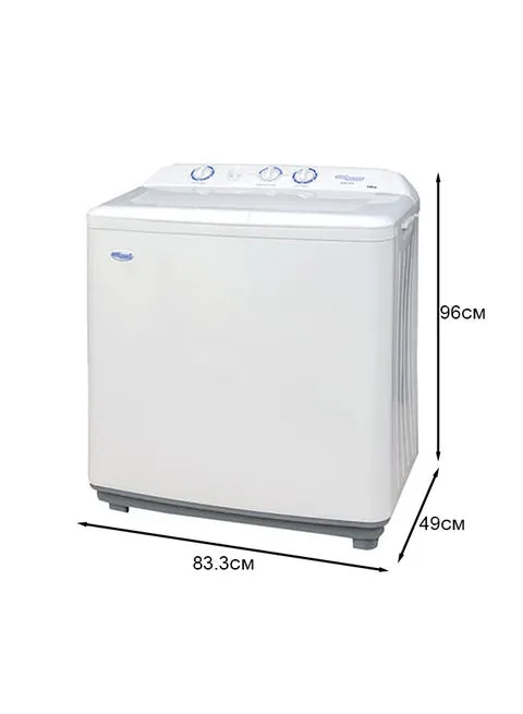 Super General 10Kg Twin-Tub Semi-Automatic Washing Machine SGW1056N White 4