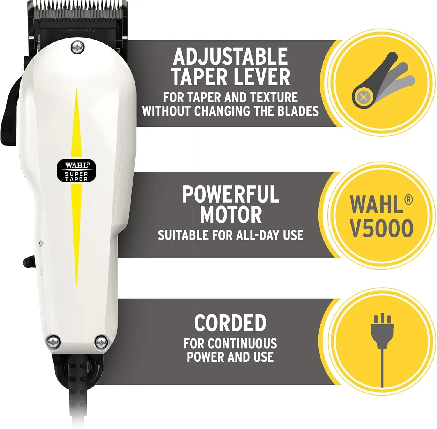 Wahl Super Taper Hair Clipper 8467 2