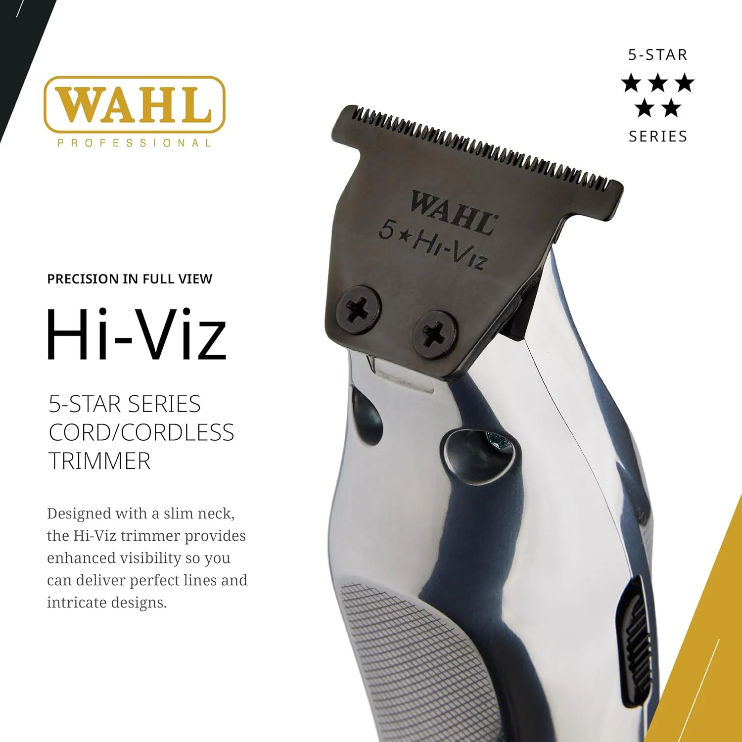Wahl Professional High Visibility Hair Clipper Precision Cut Adaptive Speed Control 135 Minutes