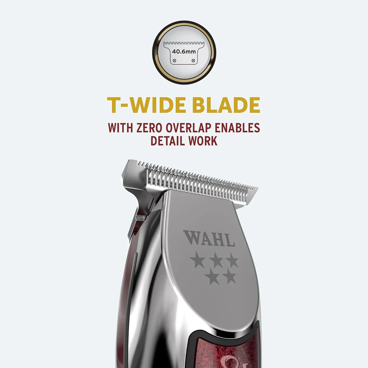 Wahl Detailer AC Mains Trimmer With Extra Wide Blade 3