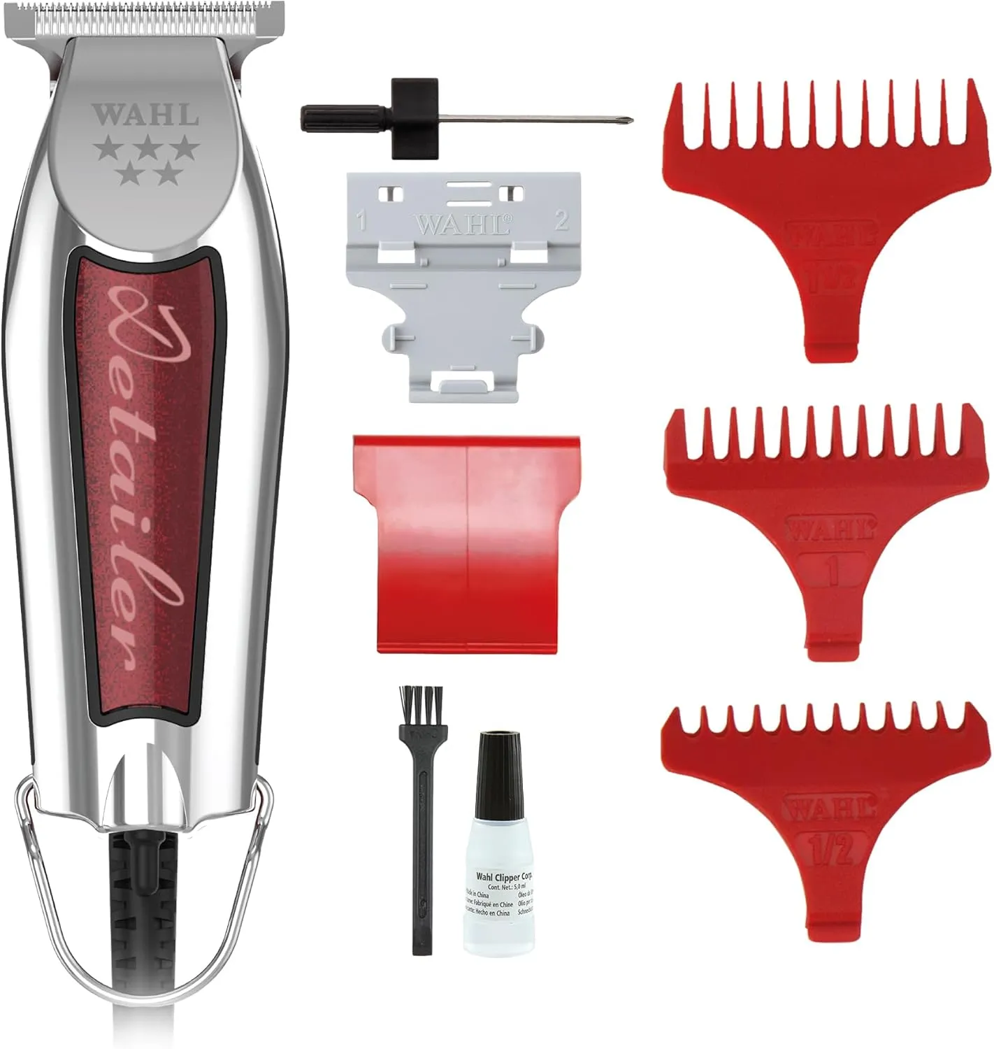 Wahl Detailer AC Mains Trimmer With Extra Wide Blade