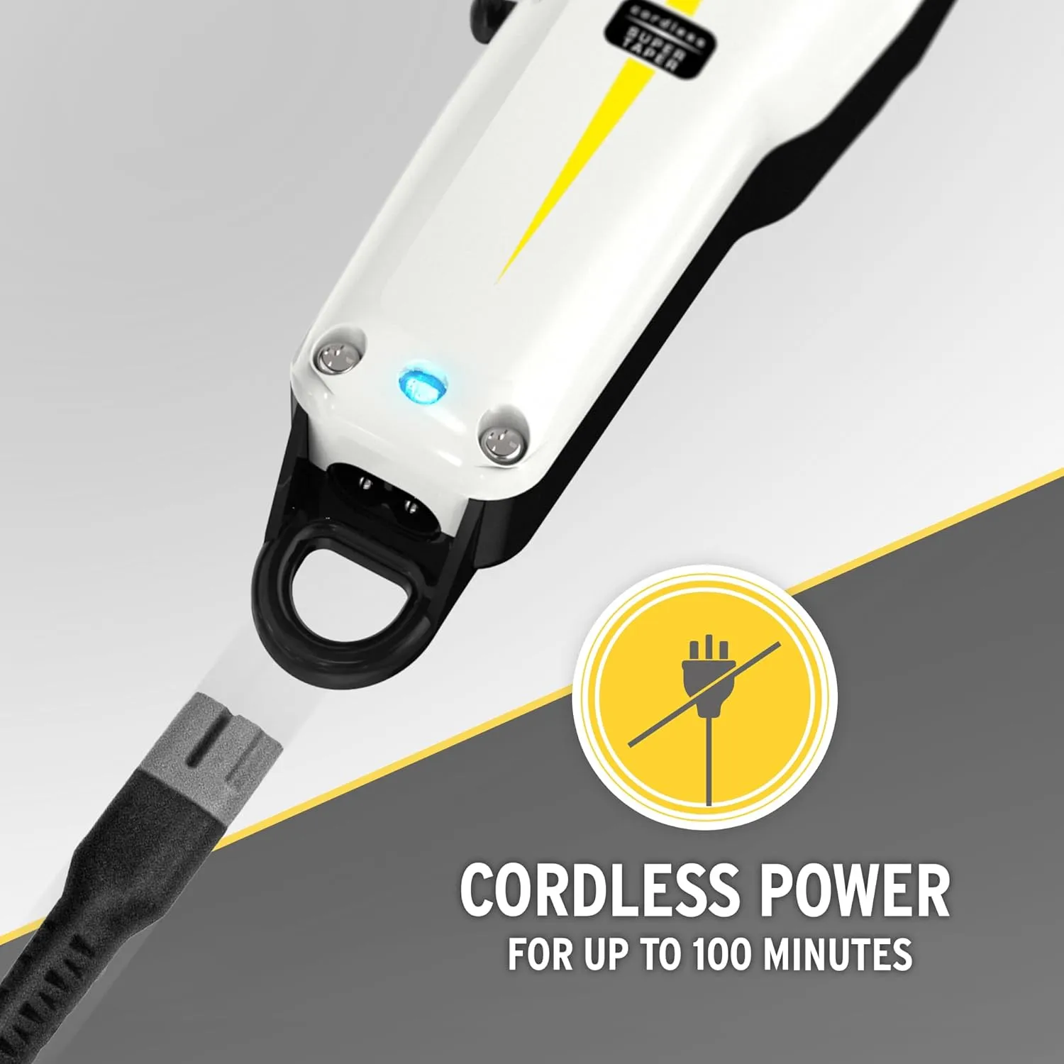 Wahl V500 Super Taper, Professional Hair Clippers, Pro Haircutting Kit, Clippers for Bulk Hair Removal, Taper Fade, Adjustable Lever, Cordless, Lightweight, Barbers Supplies 4