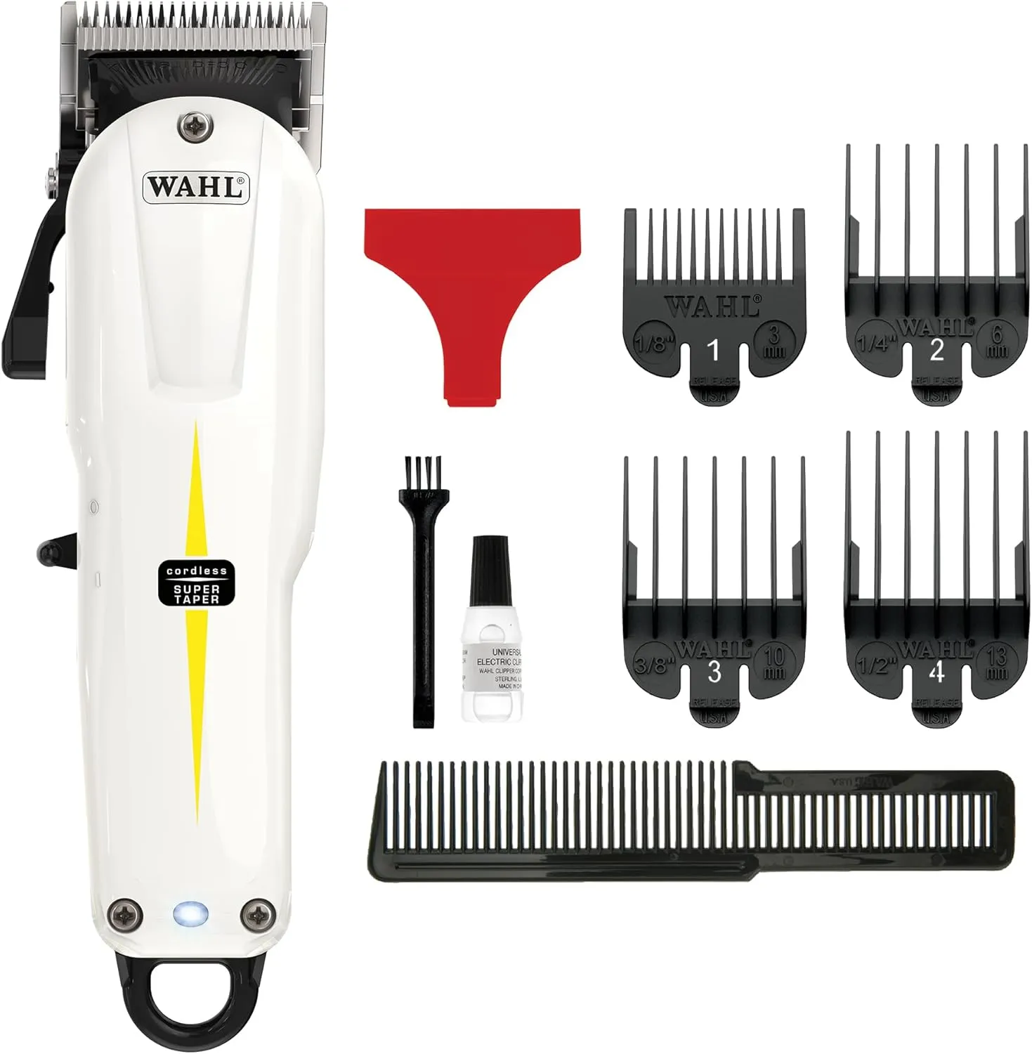 Wahl V500 Super Taper, Professional Hair Clippers, Pro Haircutting Kit, Clippers for Bulk Hair Removal, Taper Fade, Adjustable Lever, Cordless, Lightweight, Barbers Supplies 2