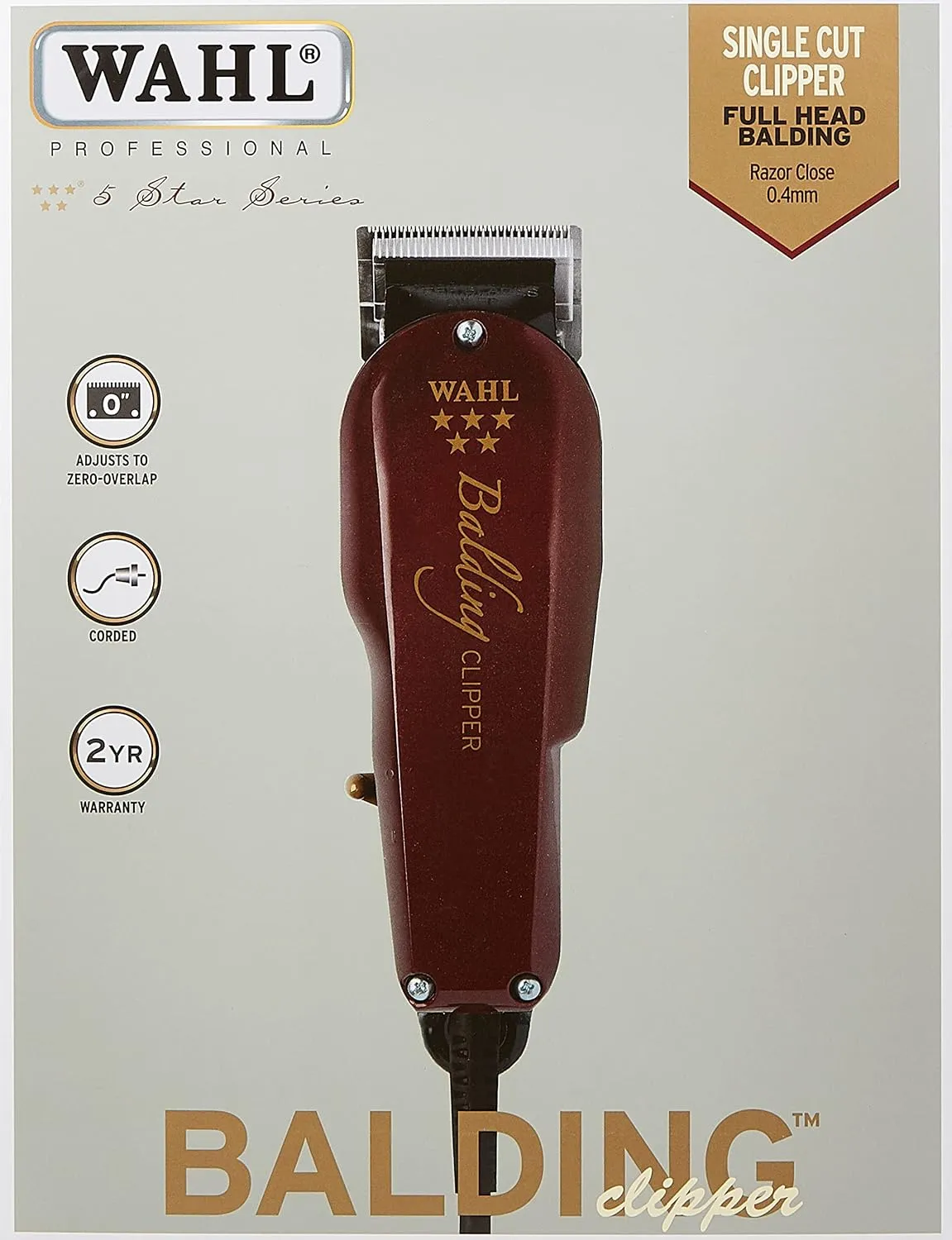 Wahl Men's Balding Professional Clipper, 4000-0471 3