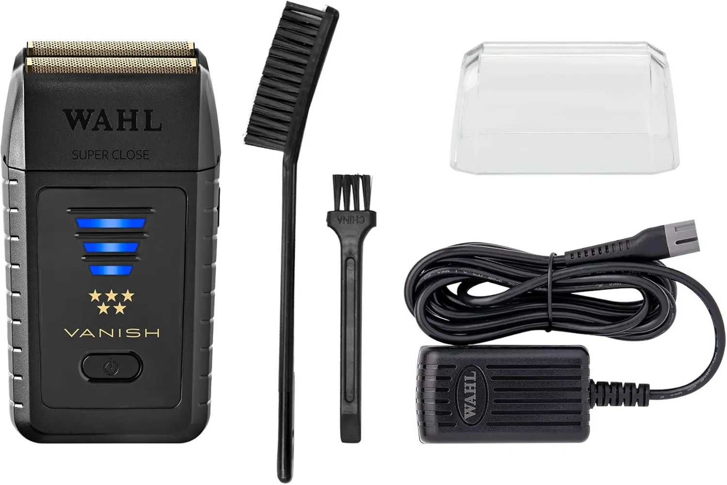 Wahl 5 Star Vanish Shaver, Barber Shavers, Foil Shaver, Close Shaving, Finishing Tools, Blending, Lightweight, Cordless, Barbers Supplies