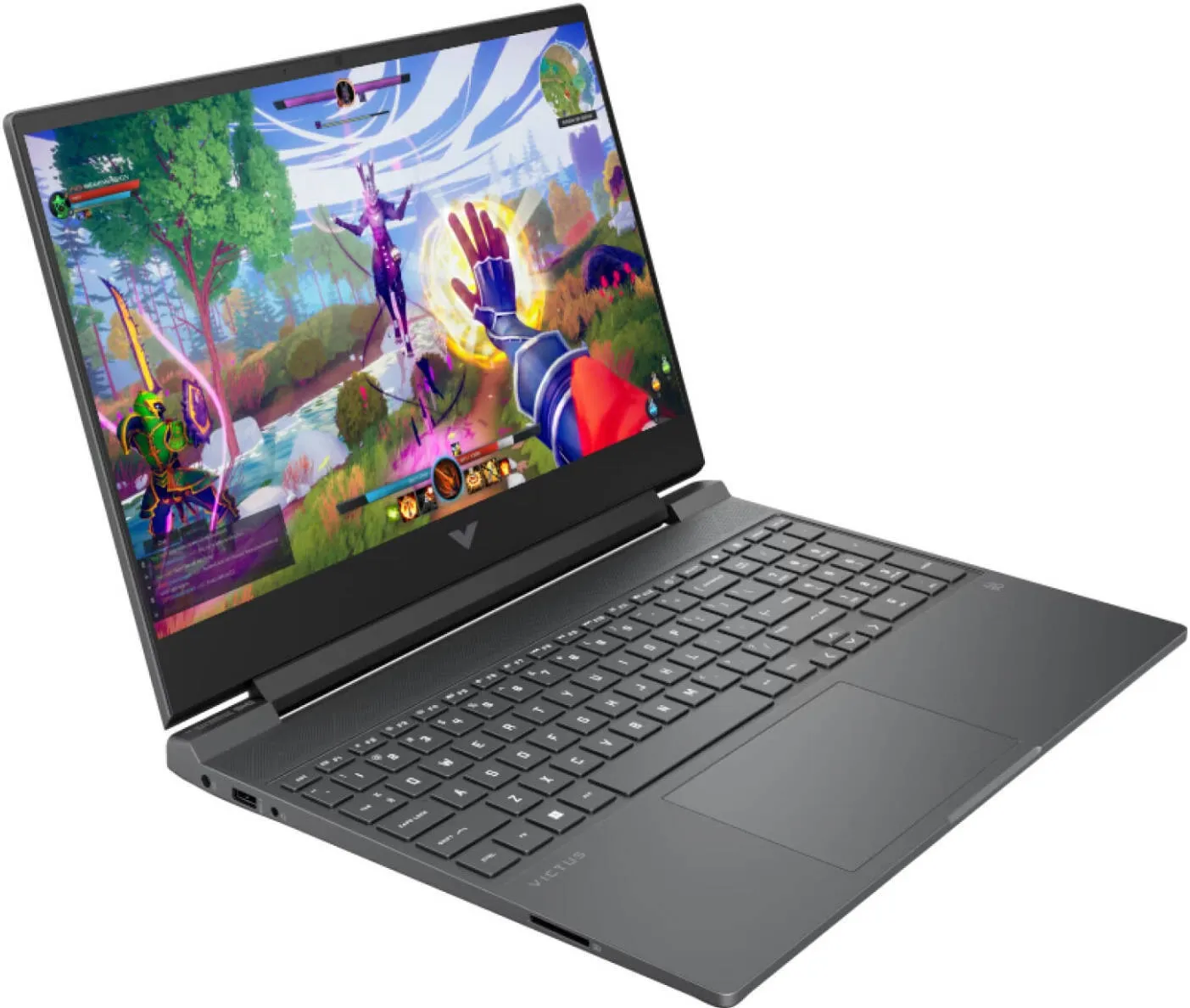 HP Victus 15-fb3093dx Gaming Laptop, 15.6" FHD IPS 144Hz Display, AMD Ryzen 7 7445HS, 16GB RAM, 512GB SSD, GeForce RTX 4050 6GB, English Keyboard, Win11, Mica silver | BM4X8UA 3
